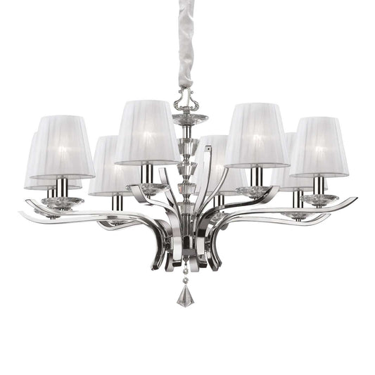 Candelabru PEGASO – metal și cristal, stil regal