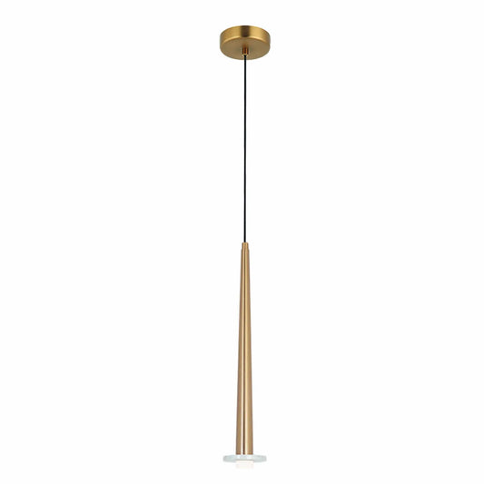 Pendul LED Marmură Albă - Auriu – Zambelis 22111