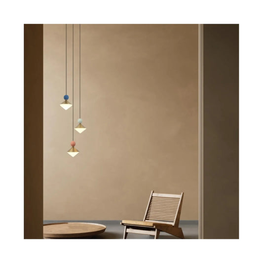 Lustră LED Albastru – Zambelis 25101