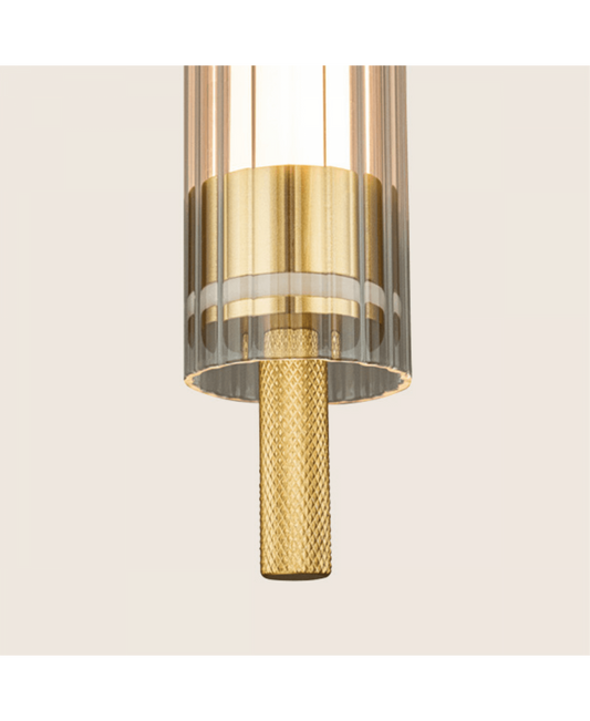 Pendul LED Auriu – Zambelis 25168