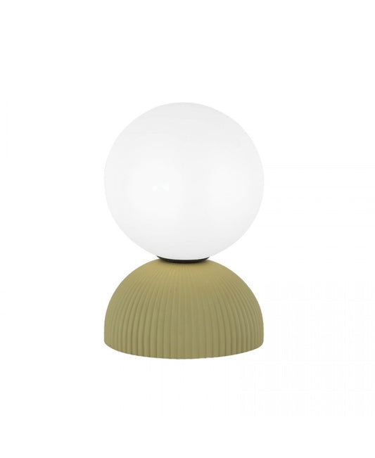Lampă masă Negru - Verde – Zambelis 2589
