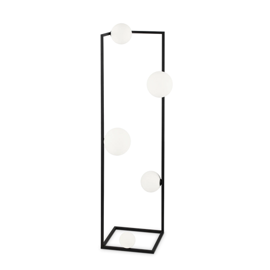 Lampadar ANGOLO – accente art deco, finisaj auriu - 284309
