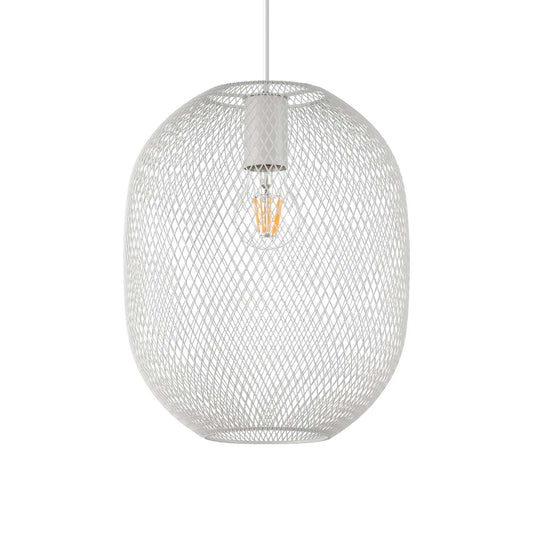 Suspensie NET – colivie metalică, stil industrial