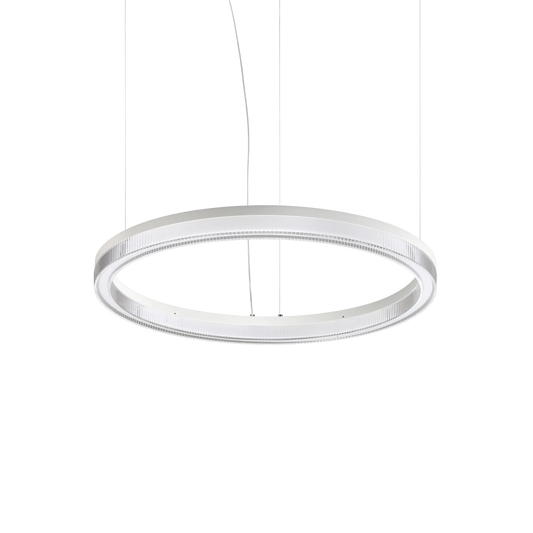 Suspensie CROWN – inel auriu, LED integrat - 364988