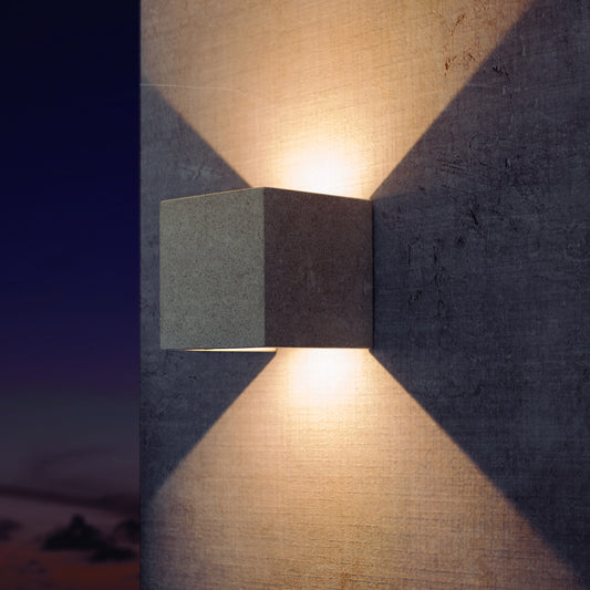 Aplică exterior Scandinavă Cub cu LED - Taos