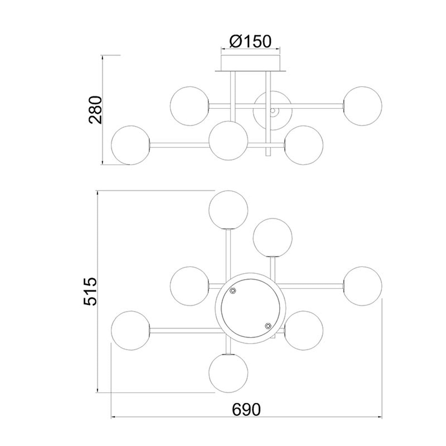 Mantra 7632 - plan cotat
