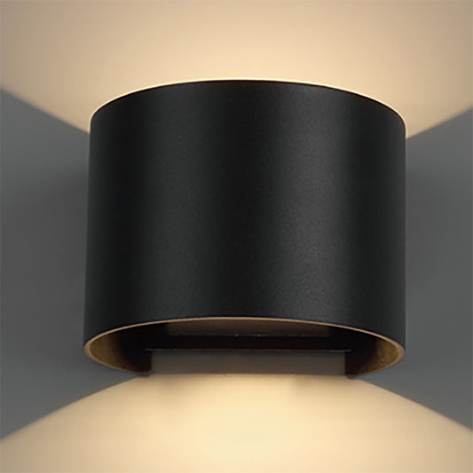 Aplică exterior semicerc cu LED 10cm - Davos