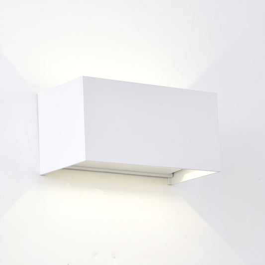 Aplică exterior Cub cu LED 20cm, lumină caldă - Davos