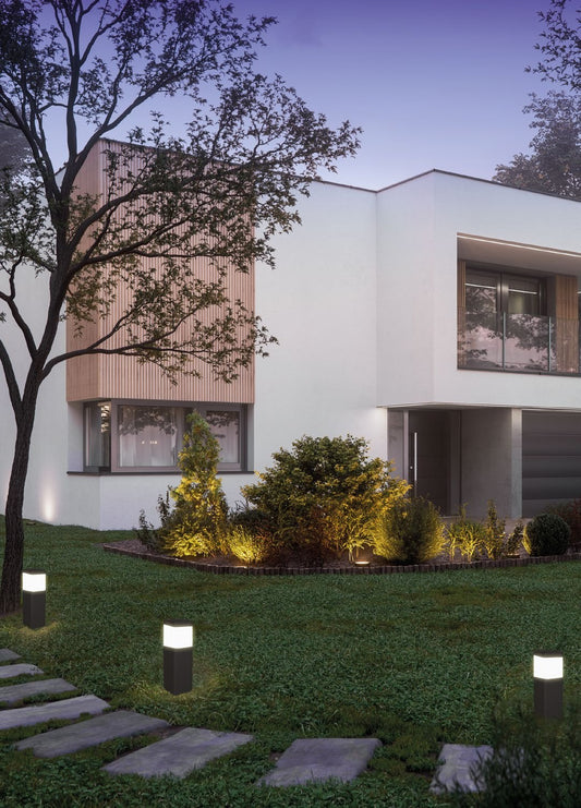 Stâlp exterior Grădină 12cm, H 35cm - Chicago