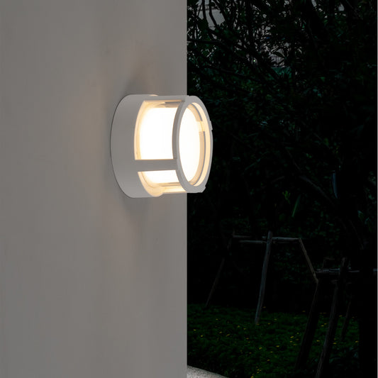 Plafonieră exterior Clasică Rotundă cu LED Ø17cm - Creek