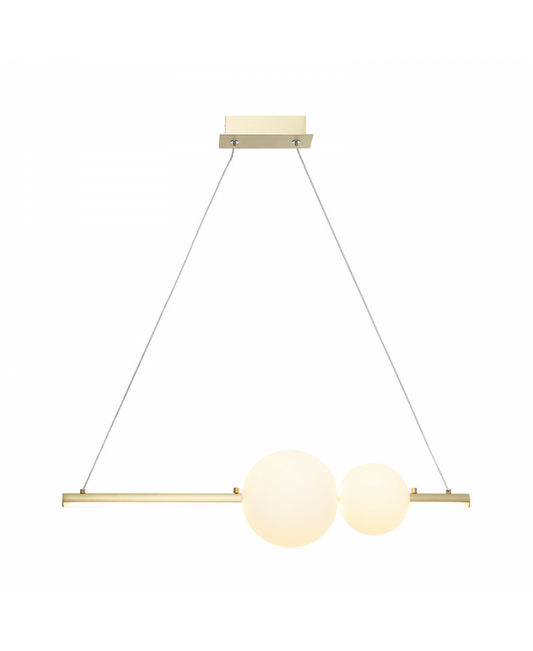 Lustră LED Auriu – Zambelis 22108
