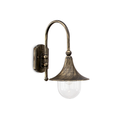 Aplică de exterior CIMA – stil vechi, gri sau alamă îmbătrânită - 24134