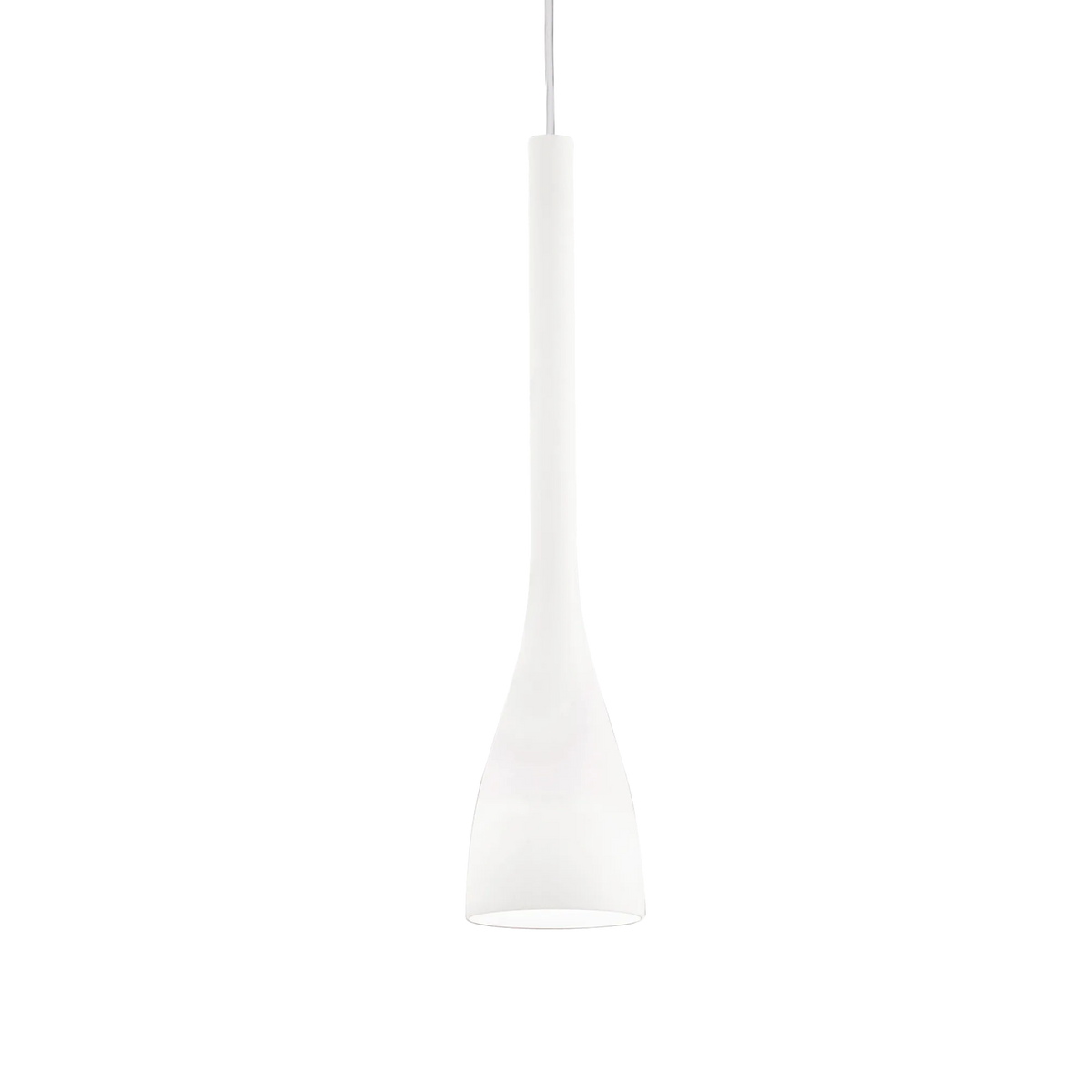 Suspensie FLUT – flaut din sticlă, negru sau alb - 35666