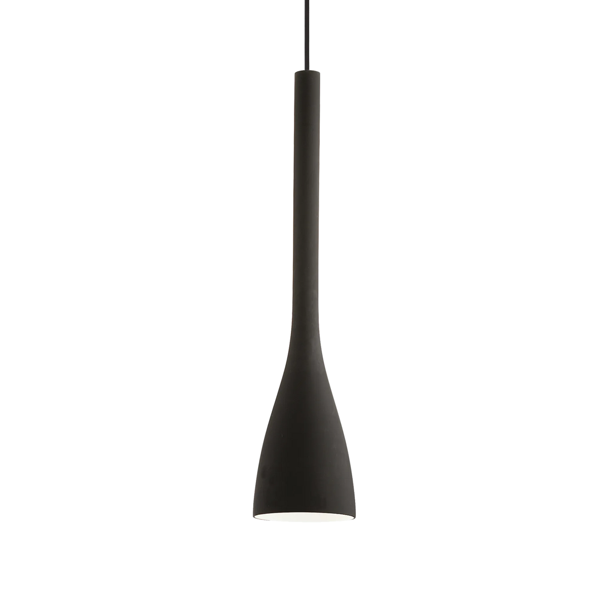 Suspensie FLUT – flaut din sticlă, negru sau alb - 35680