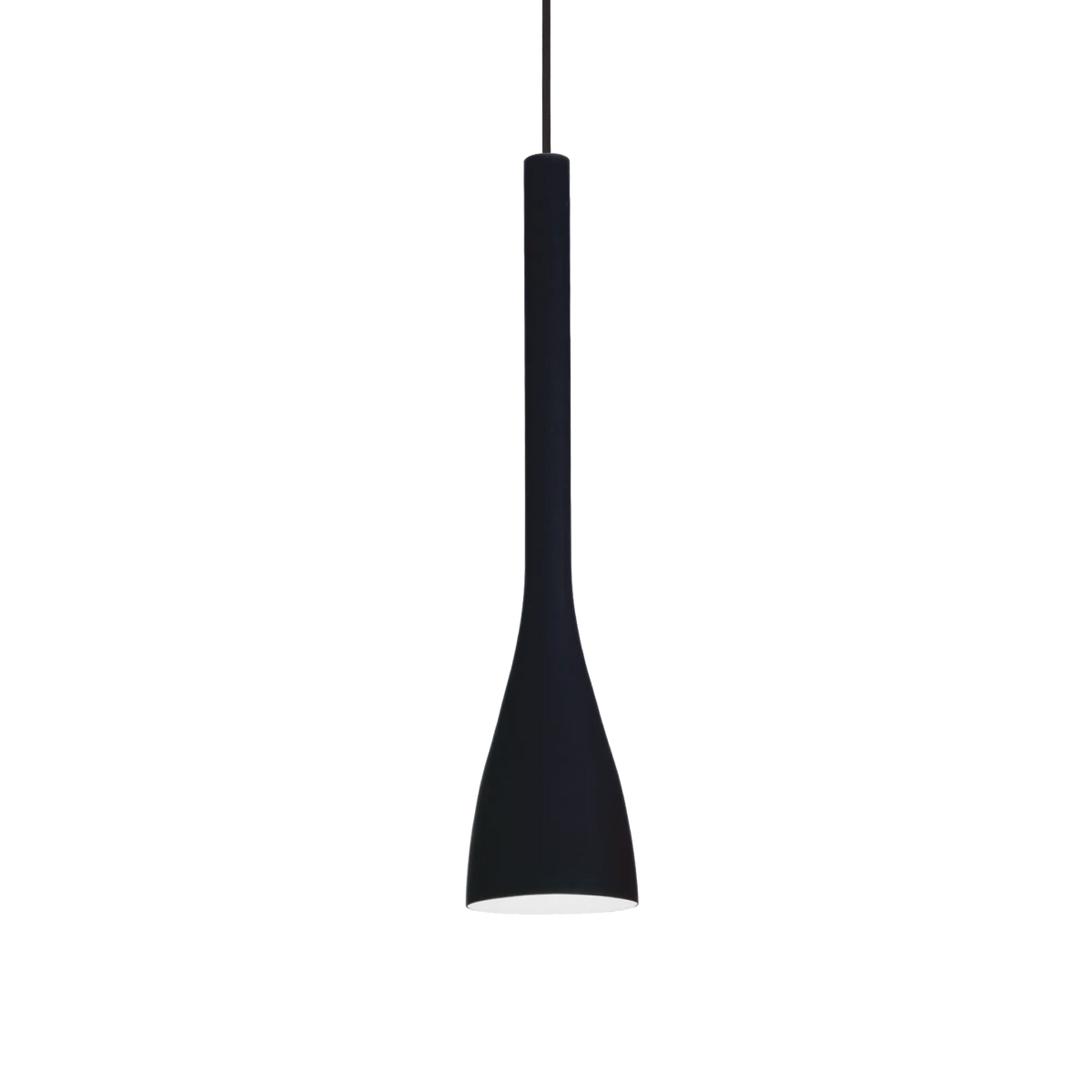 Suspensie FLUT – flaut din sticlă, negru sau alb - 35710