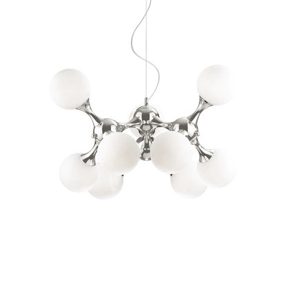 Suspensie NODI – structură tip atom, argintiu sau auriu - 82059