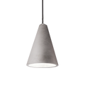 Suspensie OIL – beton conic, gri industrial - 110424