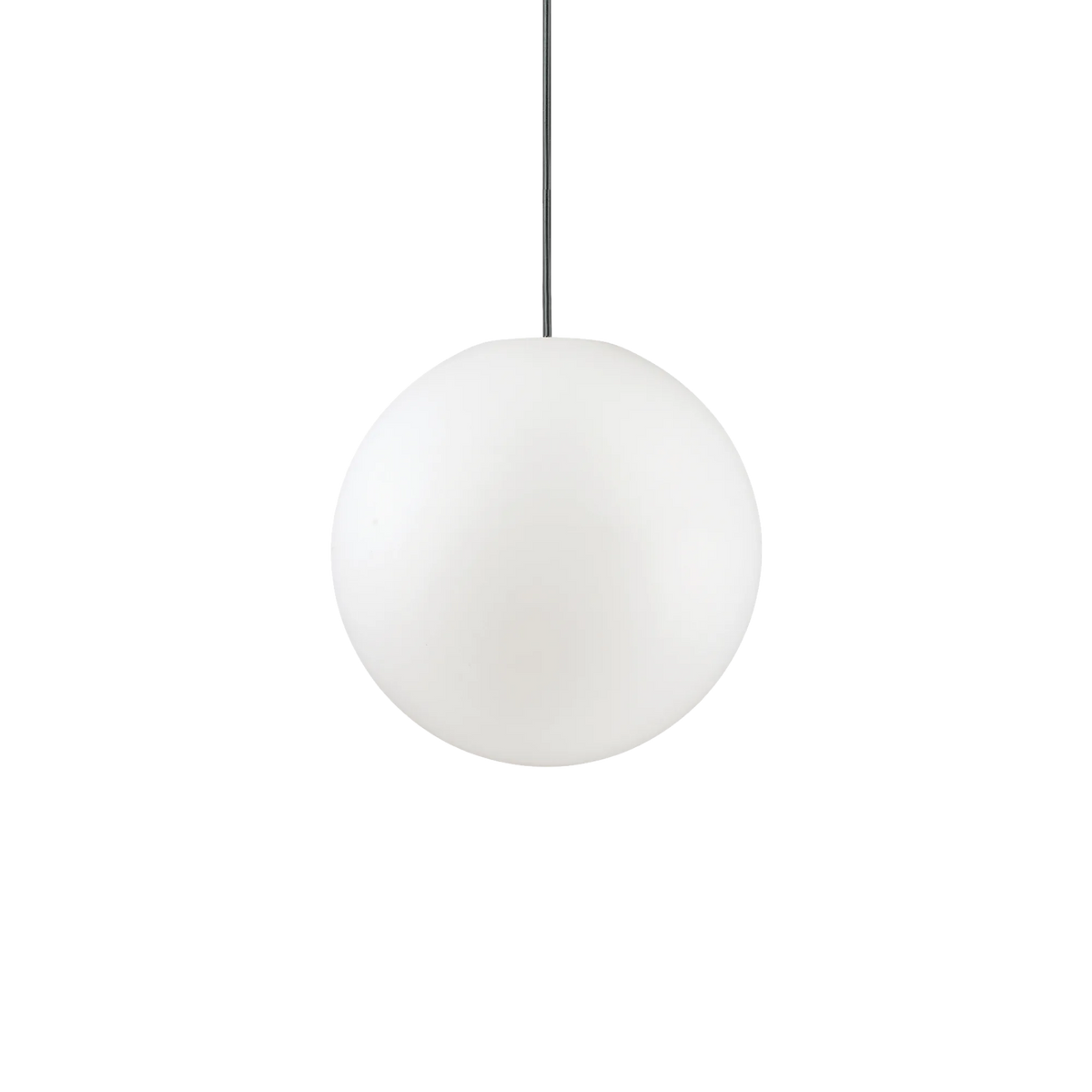Suspensie SOLE – glob din ABS alb, exterior, IP44 - 135991