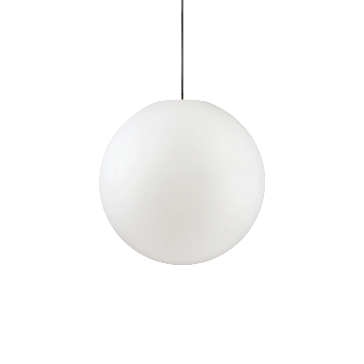 Suspensie SOLE – glob din ABS alb, exterior, IP44 - 136004