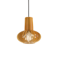 Suspensie CITRUS – lamele din lemn, stil japandi - 159850