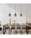 Pendul LED Negru - Gri – Zambelis 1967