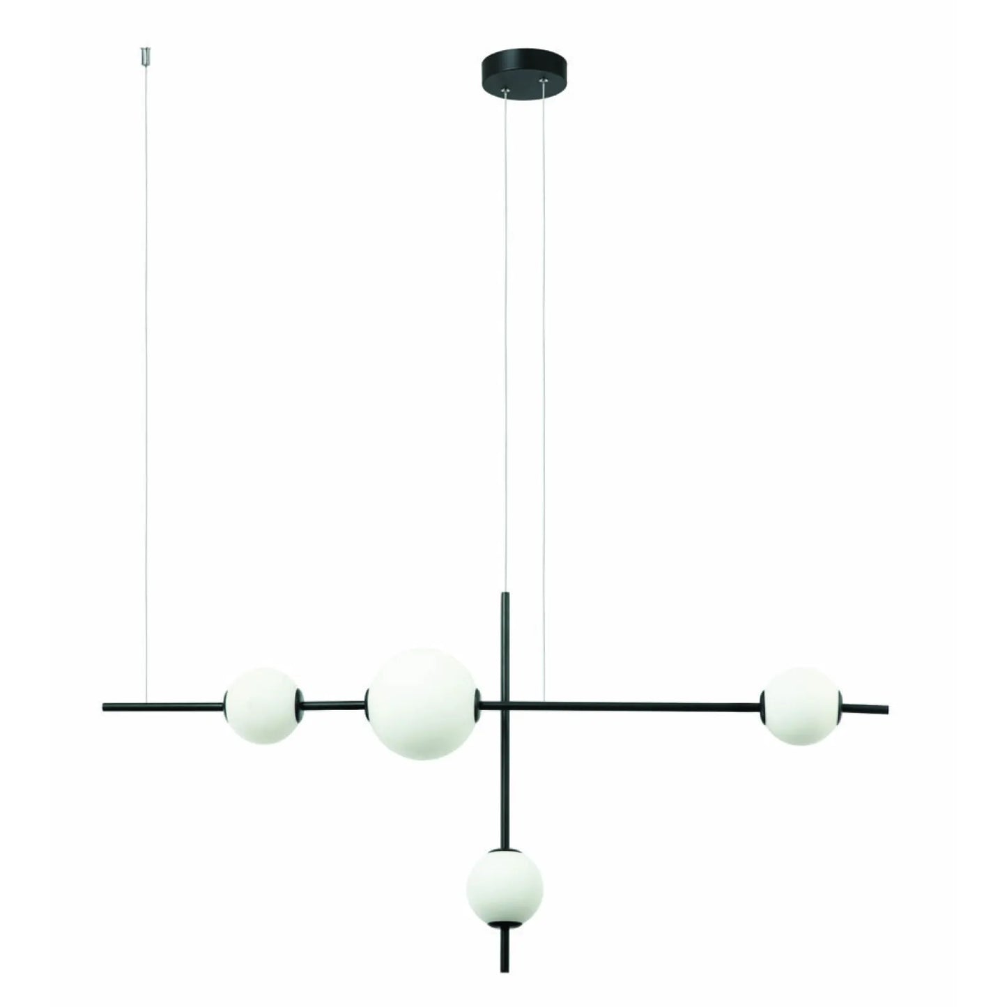 Lustră LED Negru – Zambelis 20131