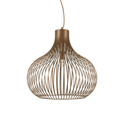 Suspensie ONION – colivie metalică, maro metalic - 205311
