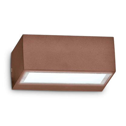 Aplică TWIN – exterior, dreptunghiulară, aluminiu