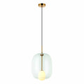 Pendul Sticlă Transparentă - Auriu – Zambelis 22057
