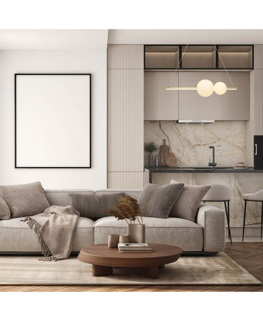 Lustră LED Auriu – Zambelis 22108