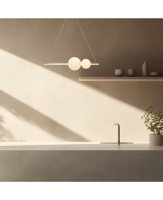 Lustră LED Auriu – Zambelis 22108