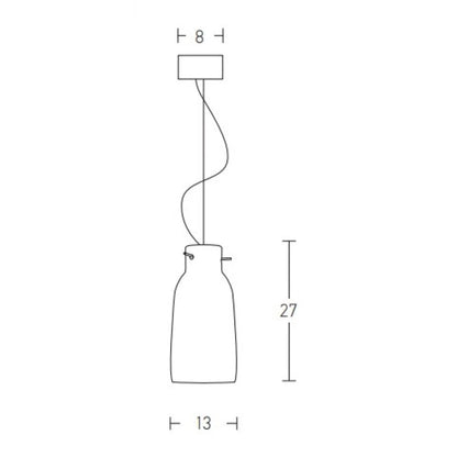 Pendul Negru - Alb – Zambelis 22236