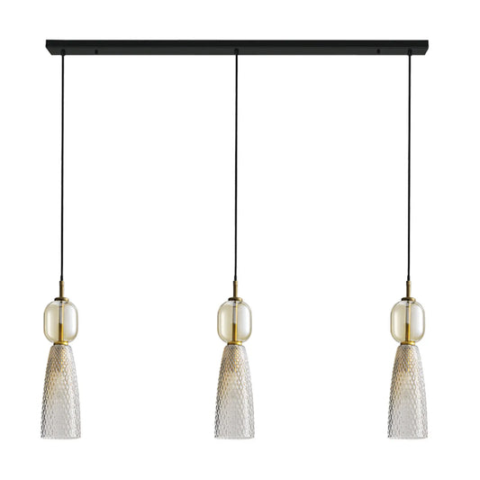 Lustră Alamă Antichizată - Negru – Zambelis 23009