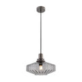Pendul Sticlă Fumurie - Gri – Zambelis 23012