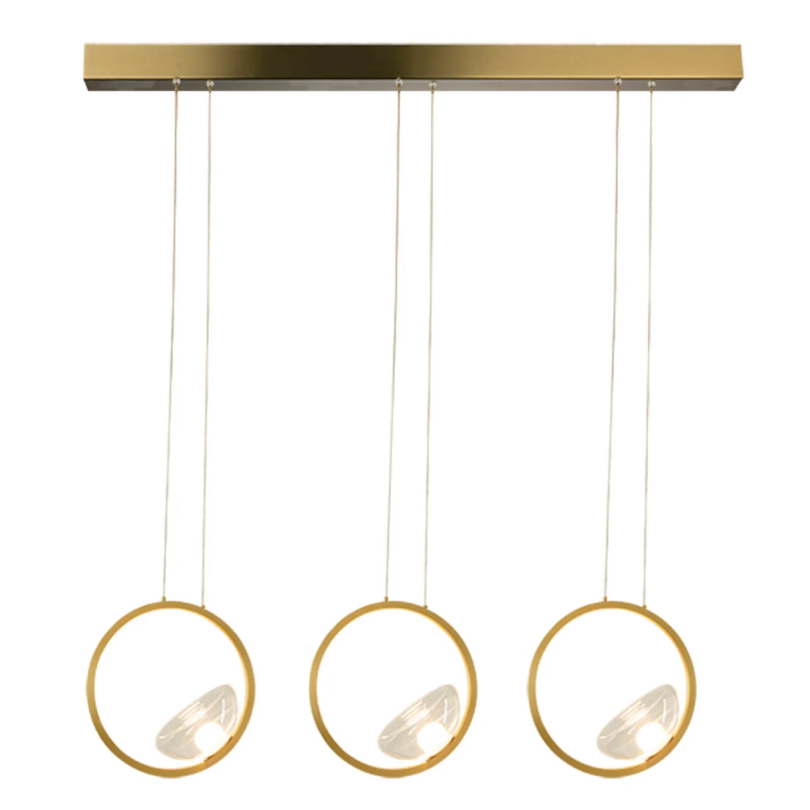 Lustră LED Auriu – Zambelis 23029