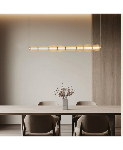 Lustră LED Șampanie - Auriu – Zambelis 23065
