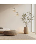 Pendul LED Șampanie - Negru – Zambelis 23079