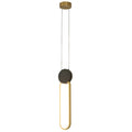 Pendul LED Auriu - Negru – Zambelis 23100