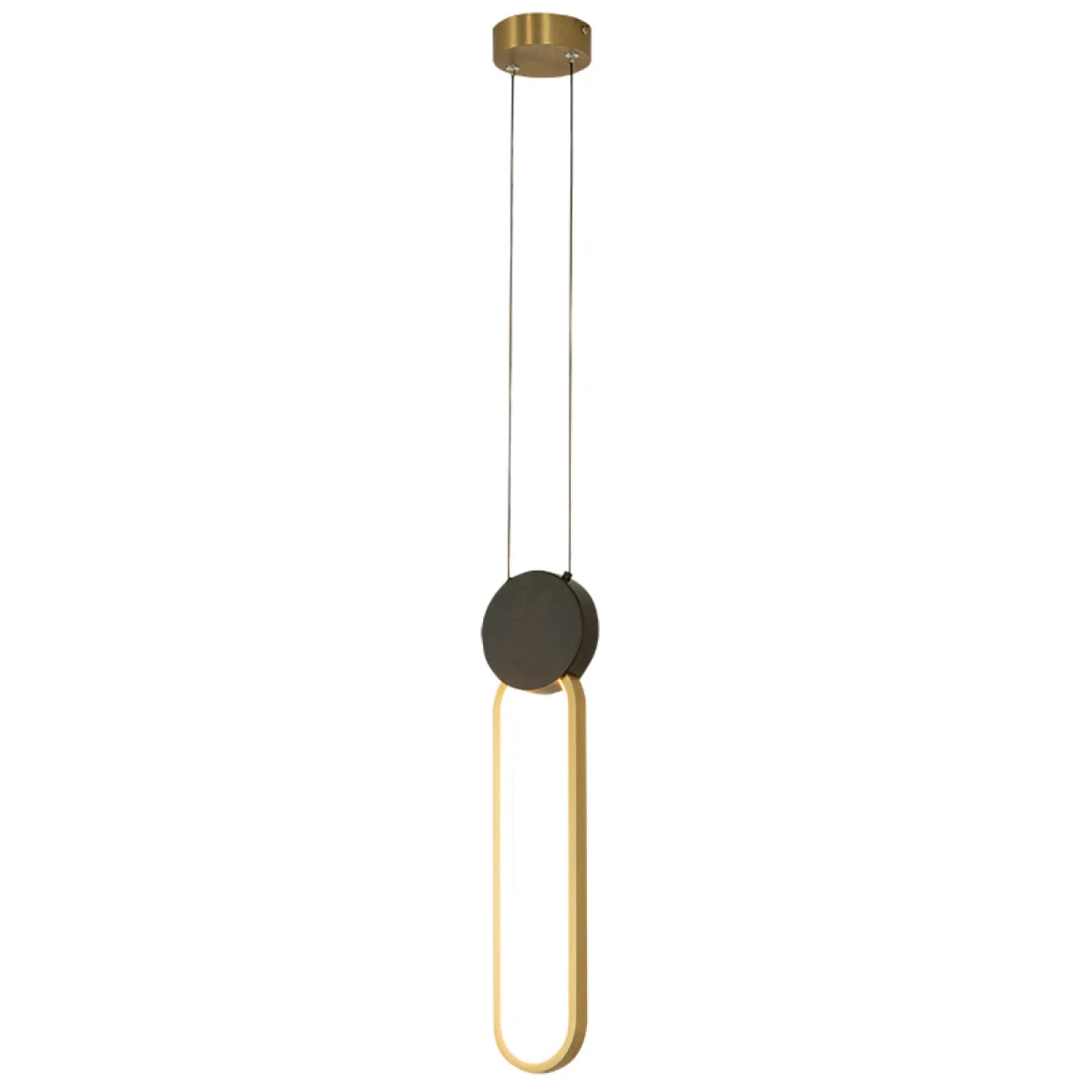 Pendul LED Auriu - Negru – Zambelis 23100