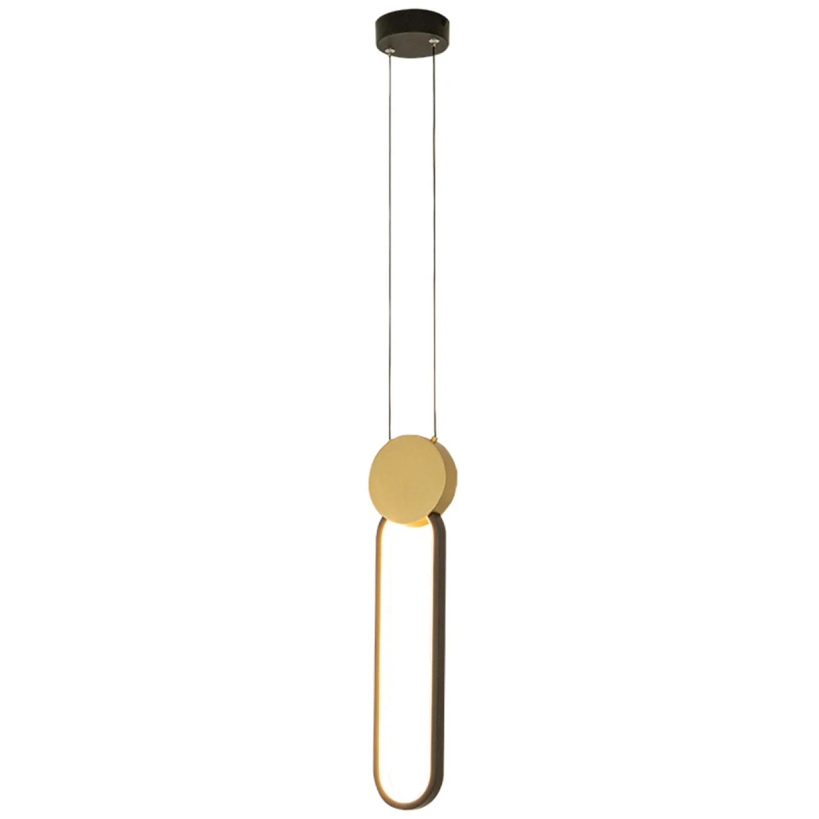 Pendul LED Auriu - Negru – Zambelis 23101