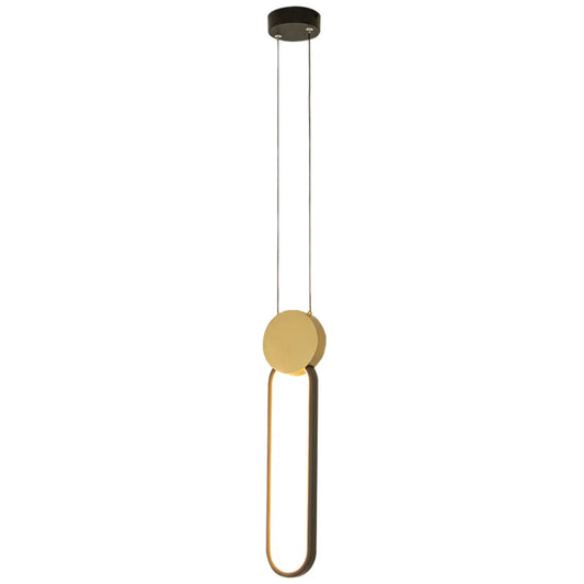 Pendul LED Auriu - Negru – Zambelis 23101