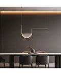 Lustră LED Negru - Gri – Zambelis 23170