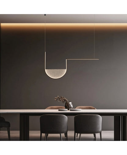 Lustră LED Negru - Gri – Zambelis 23170