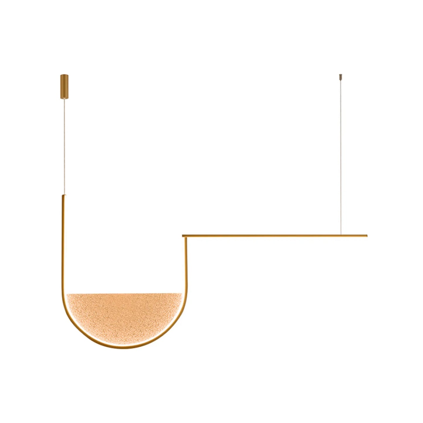 Lustră LED Șampanie - Auriu – Zambelis 23171
