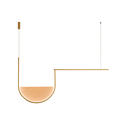Lustră LED Șampanie - Auriu – Zambelis 23171