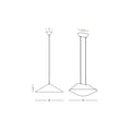 Lustră LED Gri - Maro – Zambelis 23172