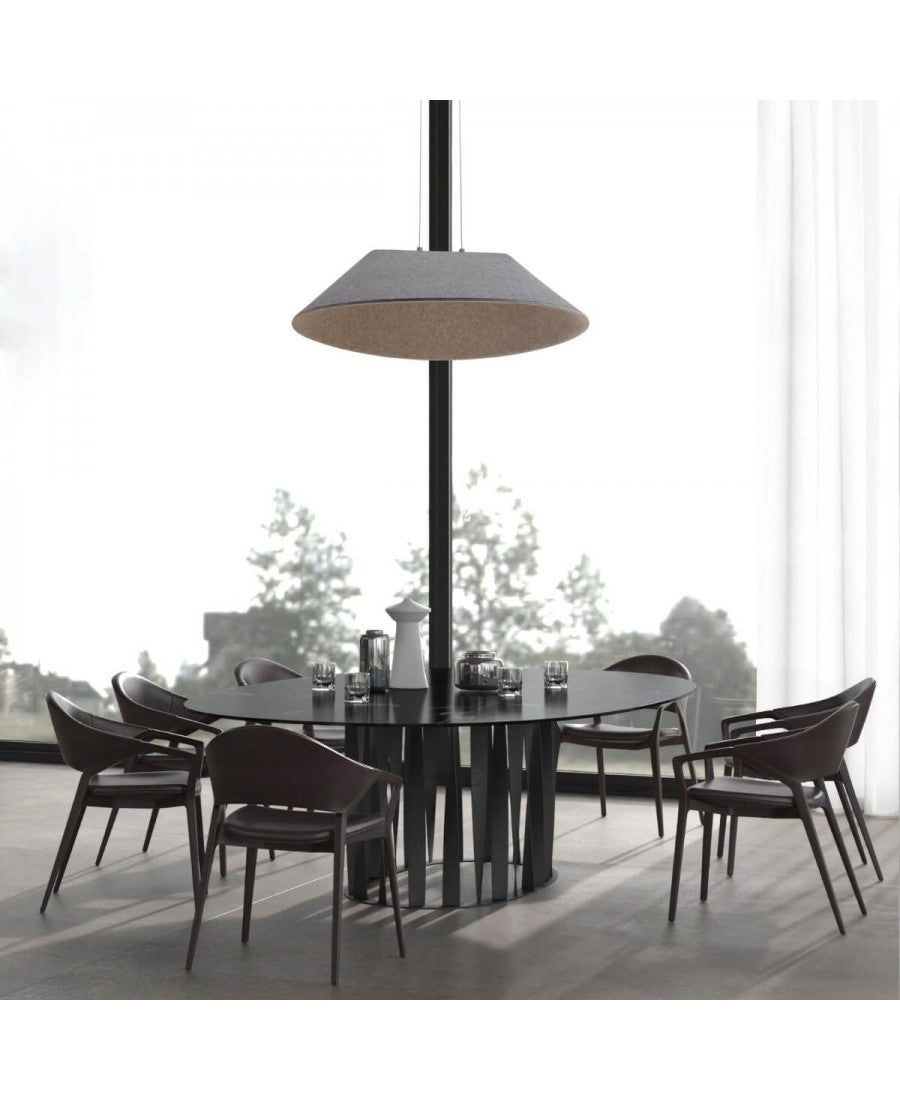 Lustră LED Gri – Zambelis 23173
