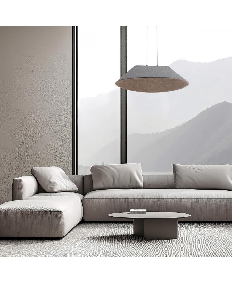 Lustră LED Gri – Zambelis 23173