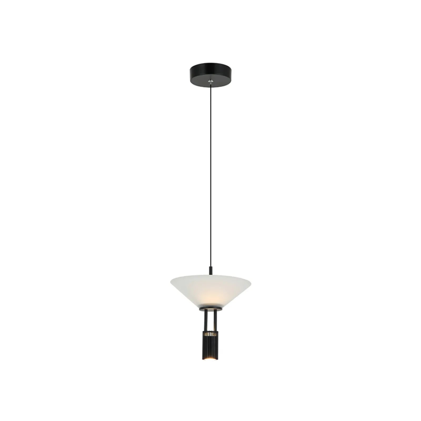 Pendul LED Negru – Zambelis 23198
