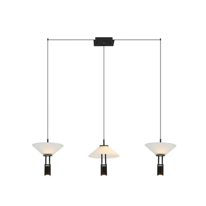 Lustră LED Negru – Zambelis 23202